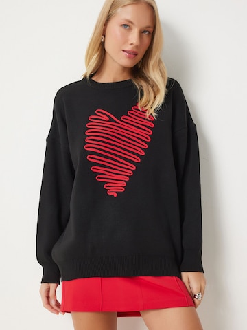 Happiness İstanbul - Jersey talla grande en negro