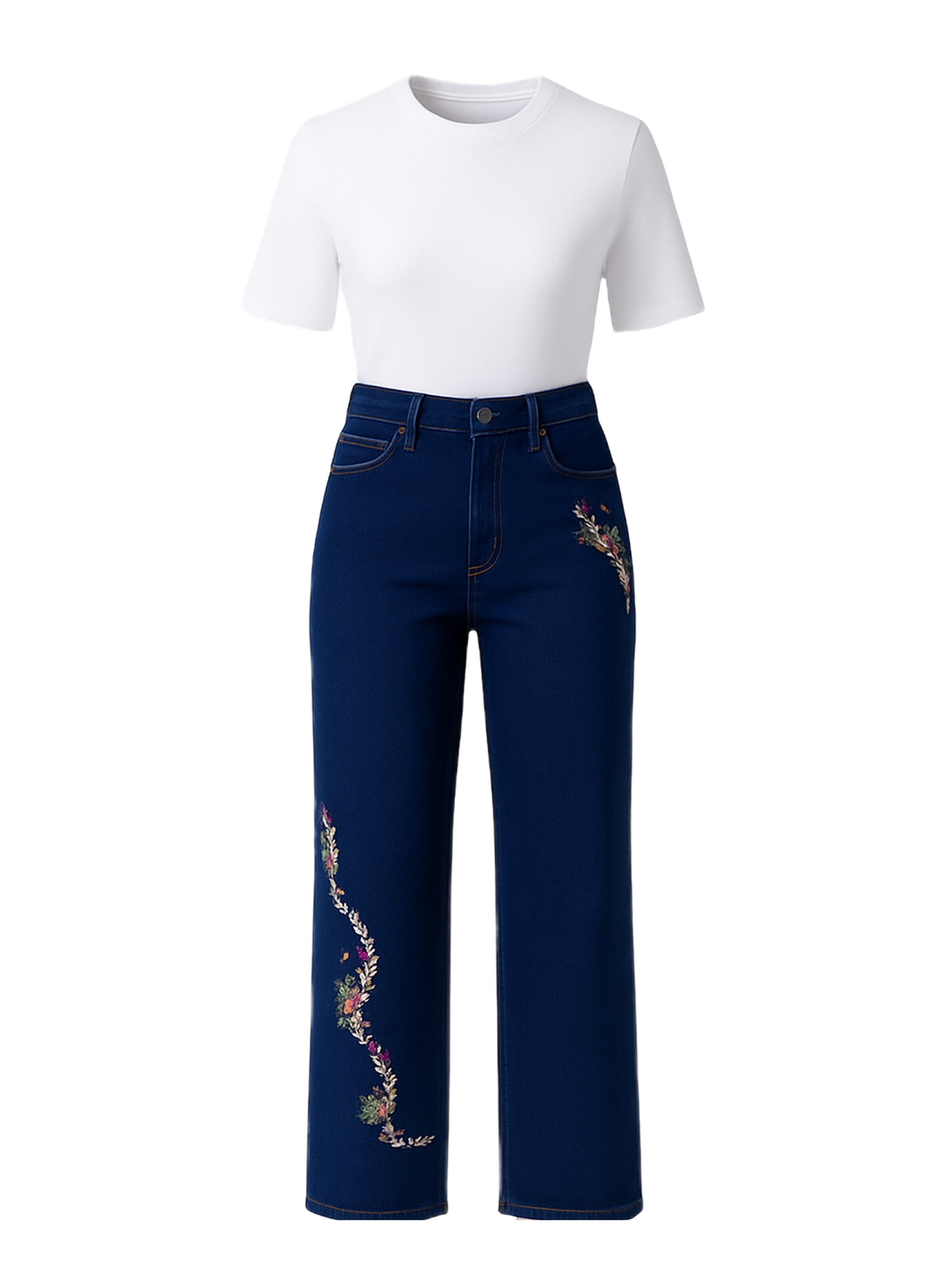 Touche Prive Bootcut Jeans in Blauw