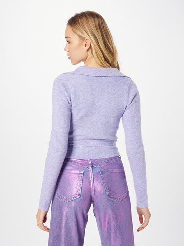 The Frolic Sweater 'PROTEA' in Purple