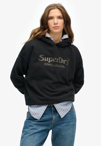 Sweat-shirt 'Venue' Superdry & Co en noir : devant