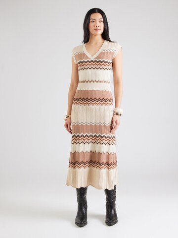 Morgan Kleid in Beige: Vorderseite
