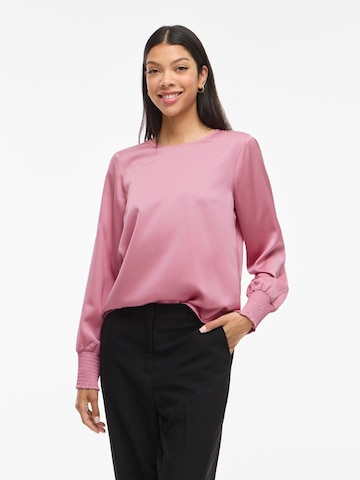 VILA Blouse 'VIELLETTE' in Pink: front