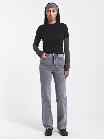 Dr. Denim Slim fit Jeans 'Moxy High Straight' in Grey