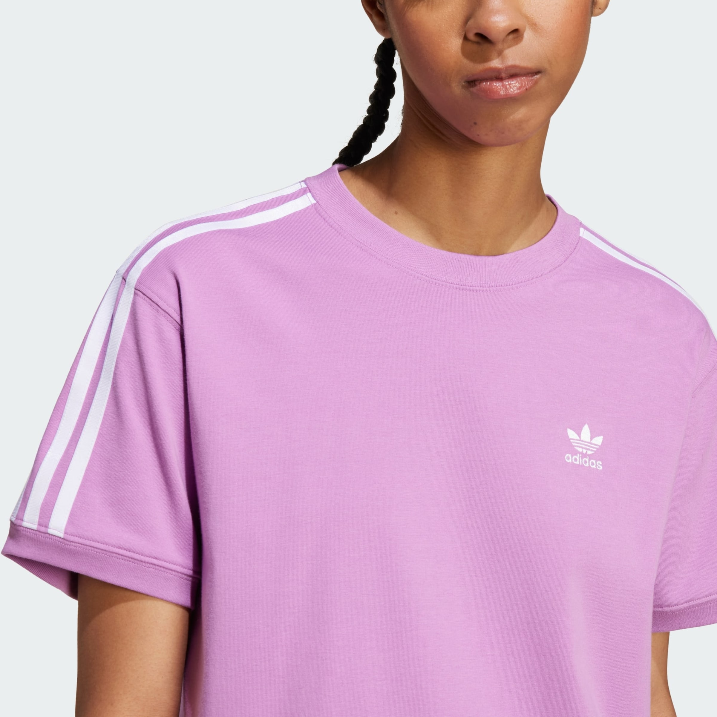 ADIDAS ORIGINALS T Shirt in Orchidee ABOUT YOU