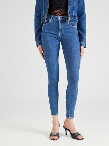 Dr. Denim Skinny Jeans 'Lexy' in Blauw: voorkant