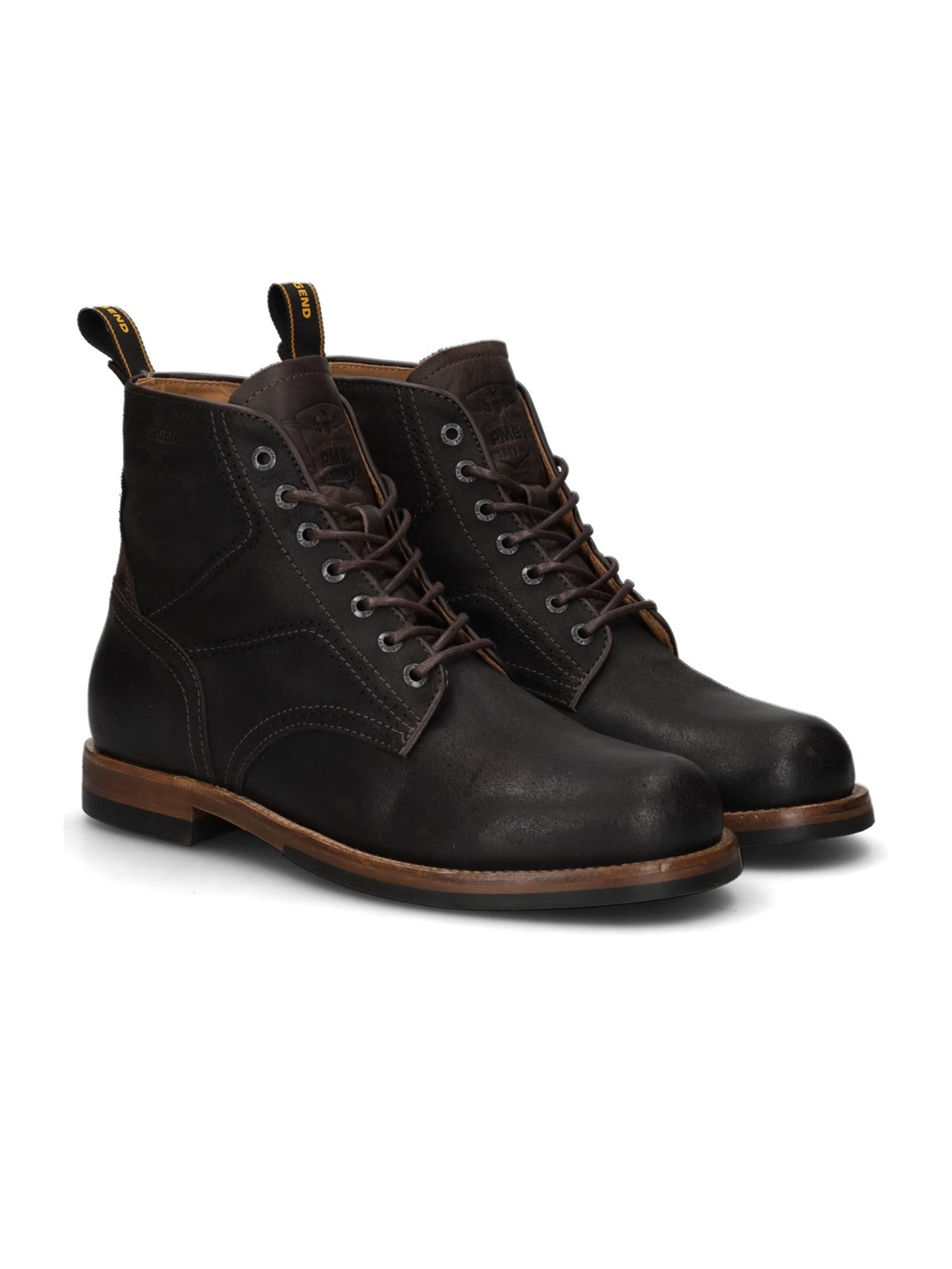 PME Legend Boots 'A.P.U. boot in waxed suede' i brun