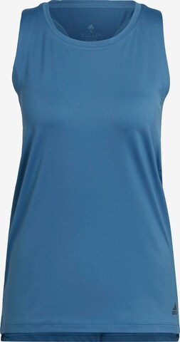 ADIDAS PERFORMANCE Sports Top 'Primegreen' in Blue: front