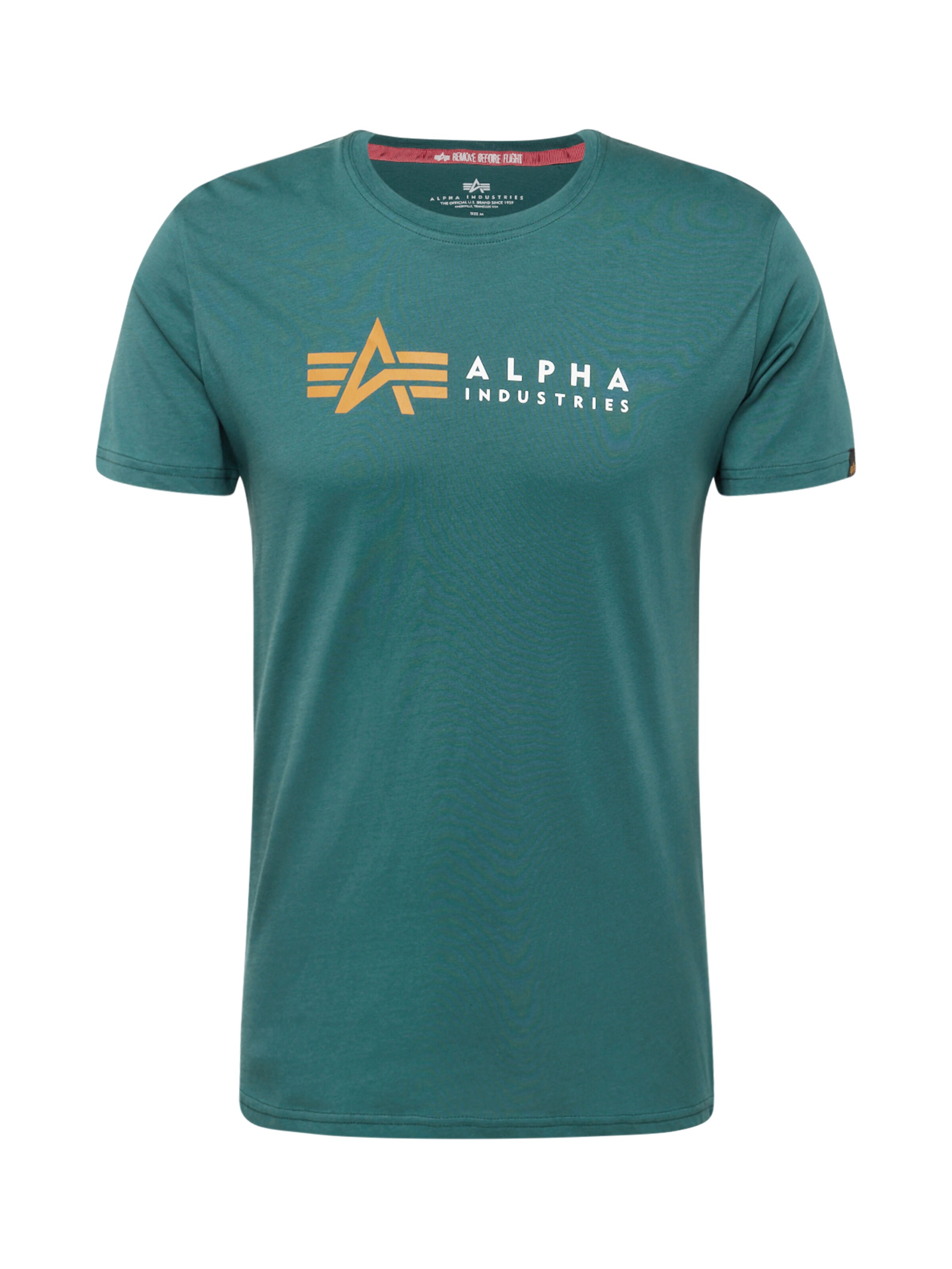 ALPHA INDUSTRIES Bluser & t-shirts i grøn: forside