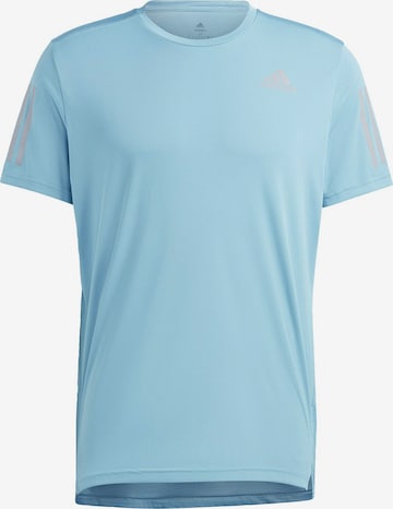 ADIDAS SPORTSWEAR Performance Shirt 'Own the Run' in Blue: front