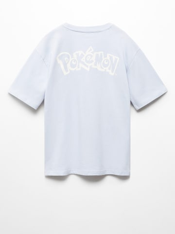 MANGO KIDS T-shirt 'PIKA' i blå