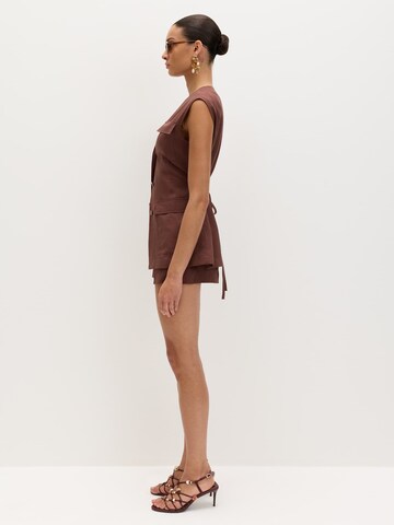 Gilet Marks & Spencer en marron