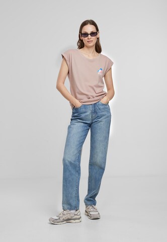 T-shirt 'San Luis' Forvert en beige