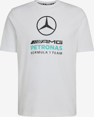 ADIDAS PERFORMANCE - Camiseta funcional 'Mercedes-AMG Petronas Formula 1 Team DNA' en blanco: frente