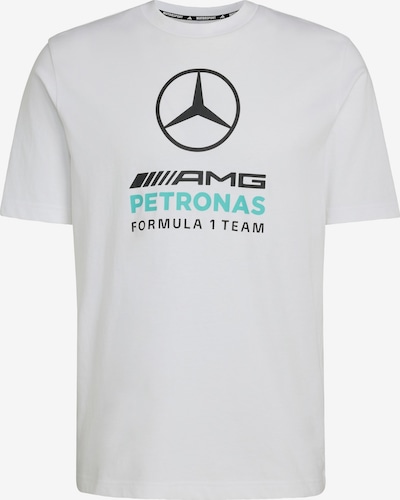 ADIDAS PERFORMANCE Toiminnallinen paita 'Mercedes-AMG Petronas Formula 1 Team DNA' värissä turkoosi / musta / valkoinen, Tuotenäkymä