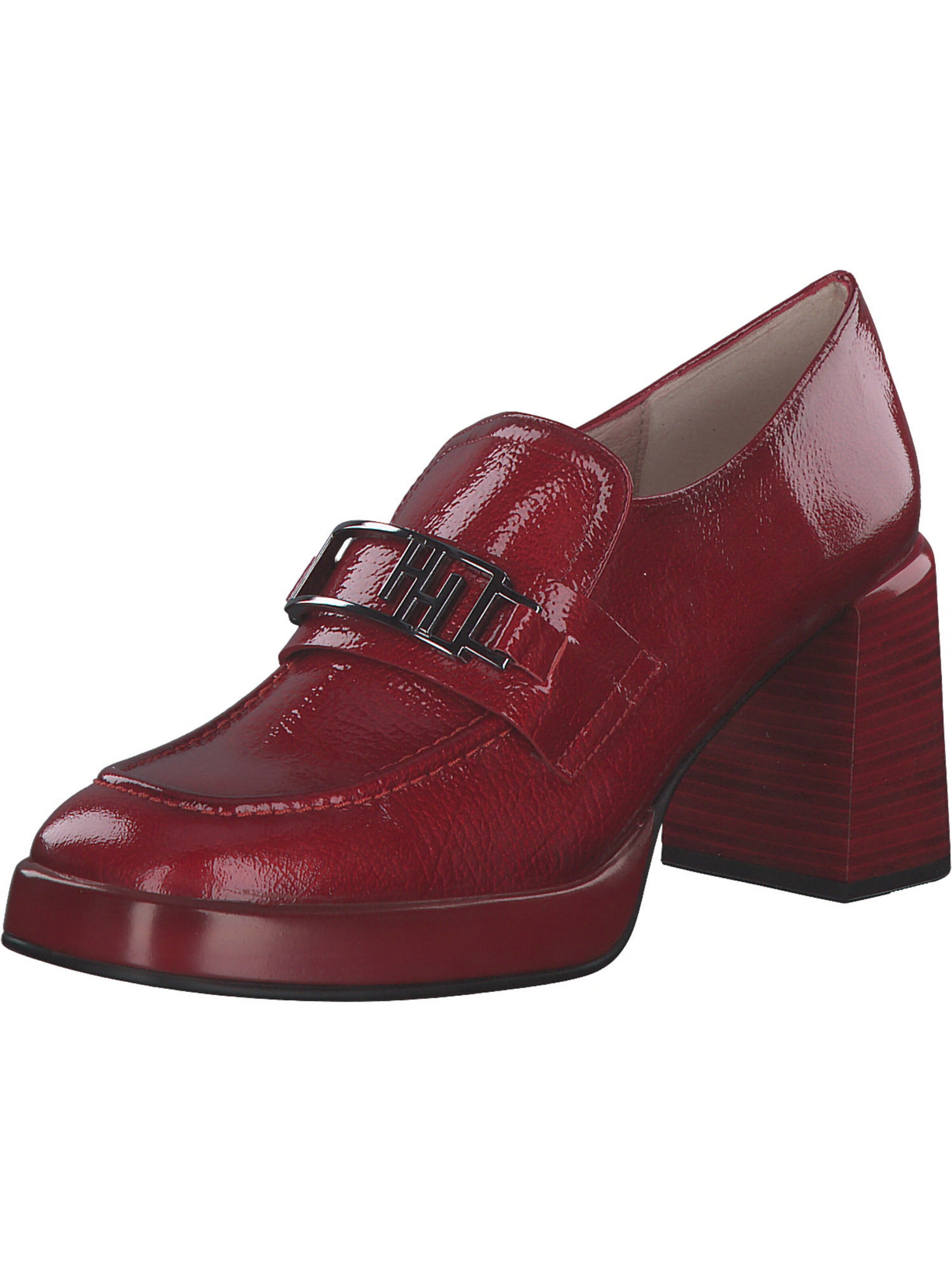 Hispanitas High front pumps 'Tokio-I24' in Red: front