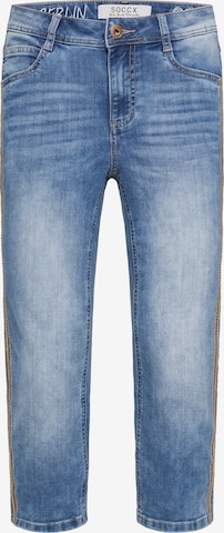 Soccx Regular Jeans 'Capri' in Blau: predná strana