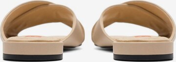 Bianco Mules 'MATHILDA' in Beige