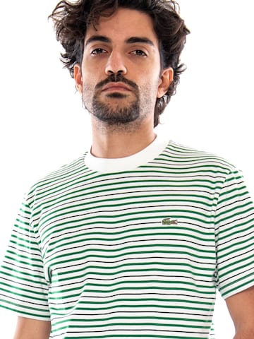 LACOSTE Koszulka 'T-SHIRT GREEN' w kolorze zielony