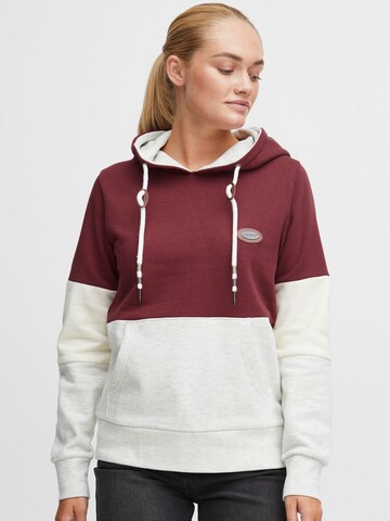 Oxmo Sweatshirt 'KATHRINE' in Rood: voorkant
