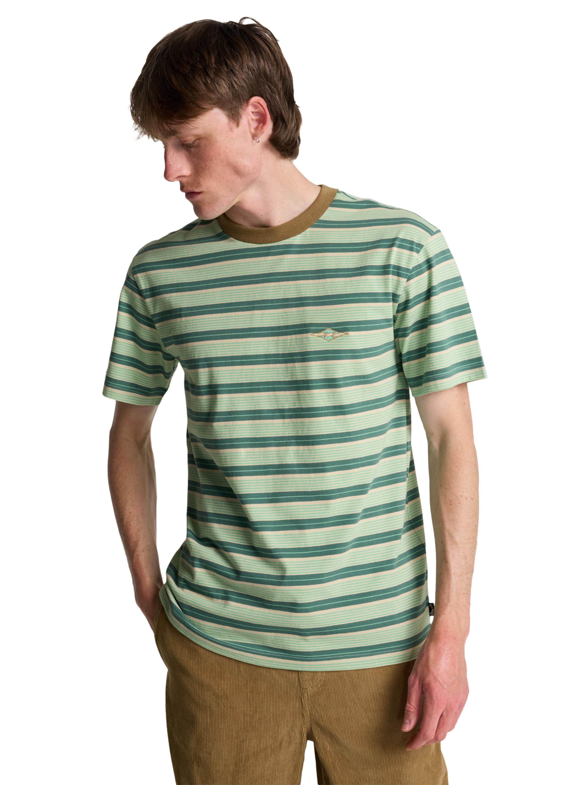 BILLABONG Póló 'Baxter' - zöld: elől