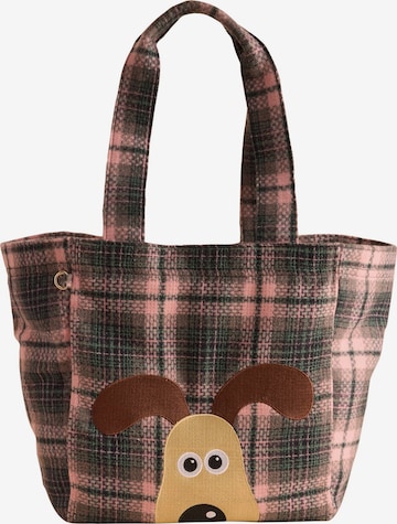Shopper 'Wallace + Gromit' di Cath Kidston in rosa: frontale