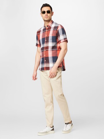 Jack's Regular fit Button Up Shirt in Red