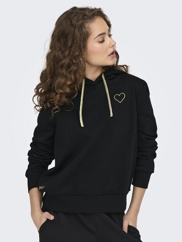 ONLY Sweatshirt 'ONLNoli' in Zwart