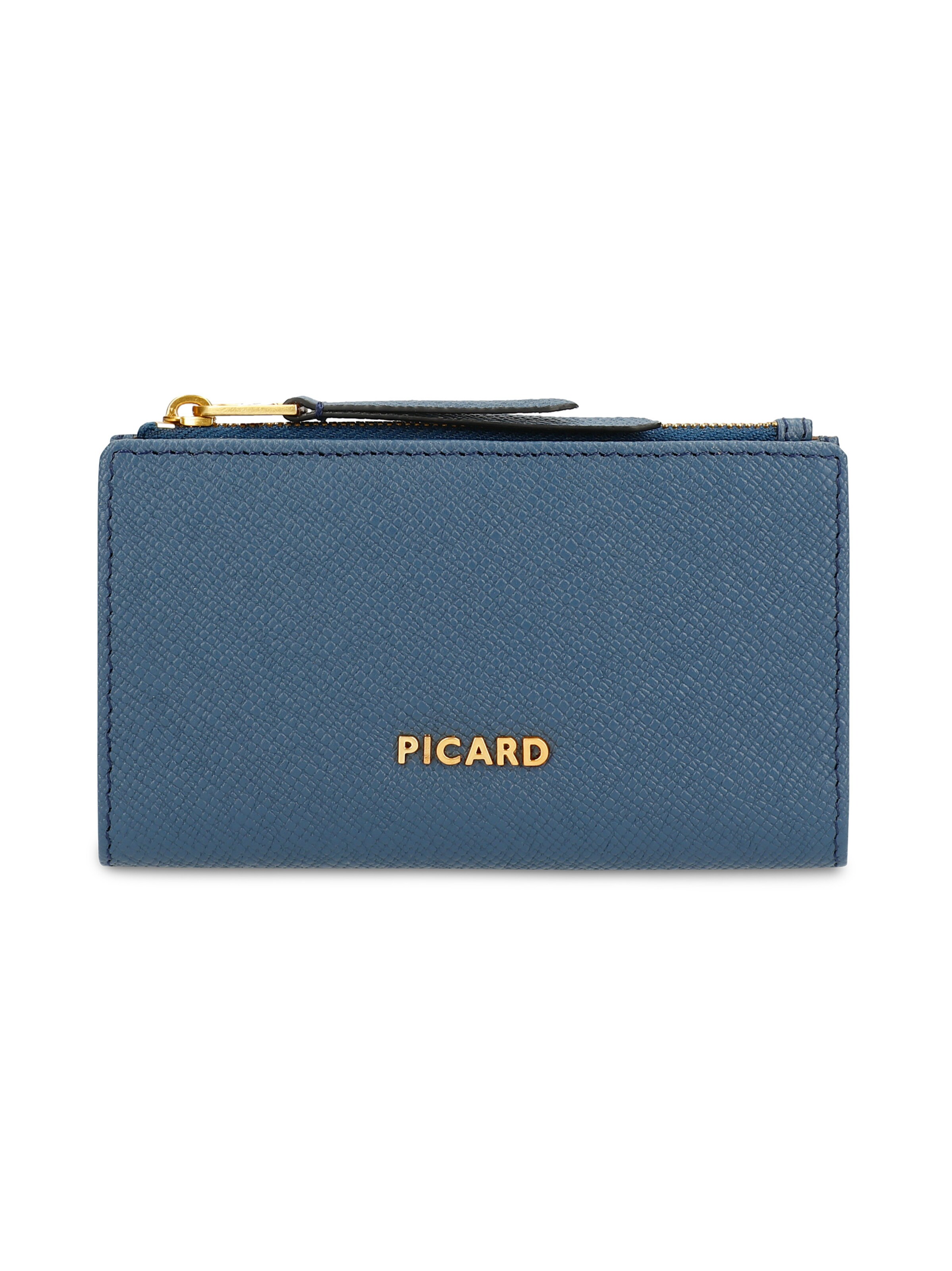 Picard Wallet ' Viora 1 ' in Blue: front