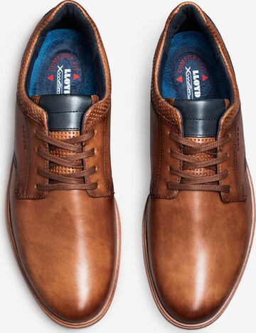 LLOYD Lace-Up Shoes 'KAYOR' in Brown