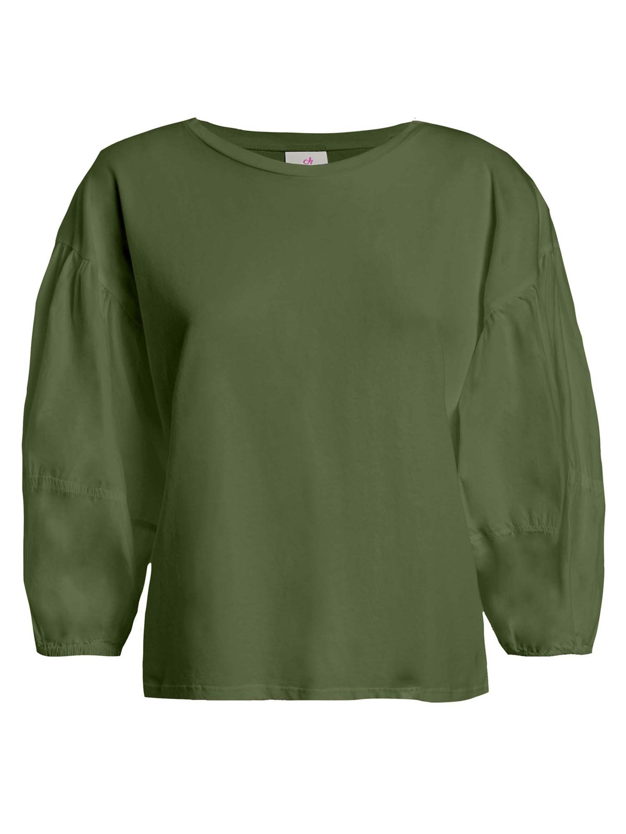 DEHA Shirt in Groen: voorkant