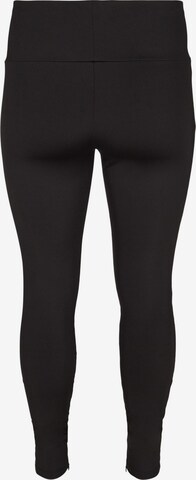 Zizzi Skinny Leggings 'Xrise' in Schwarz