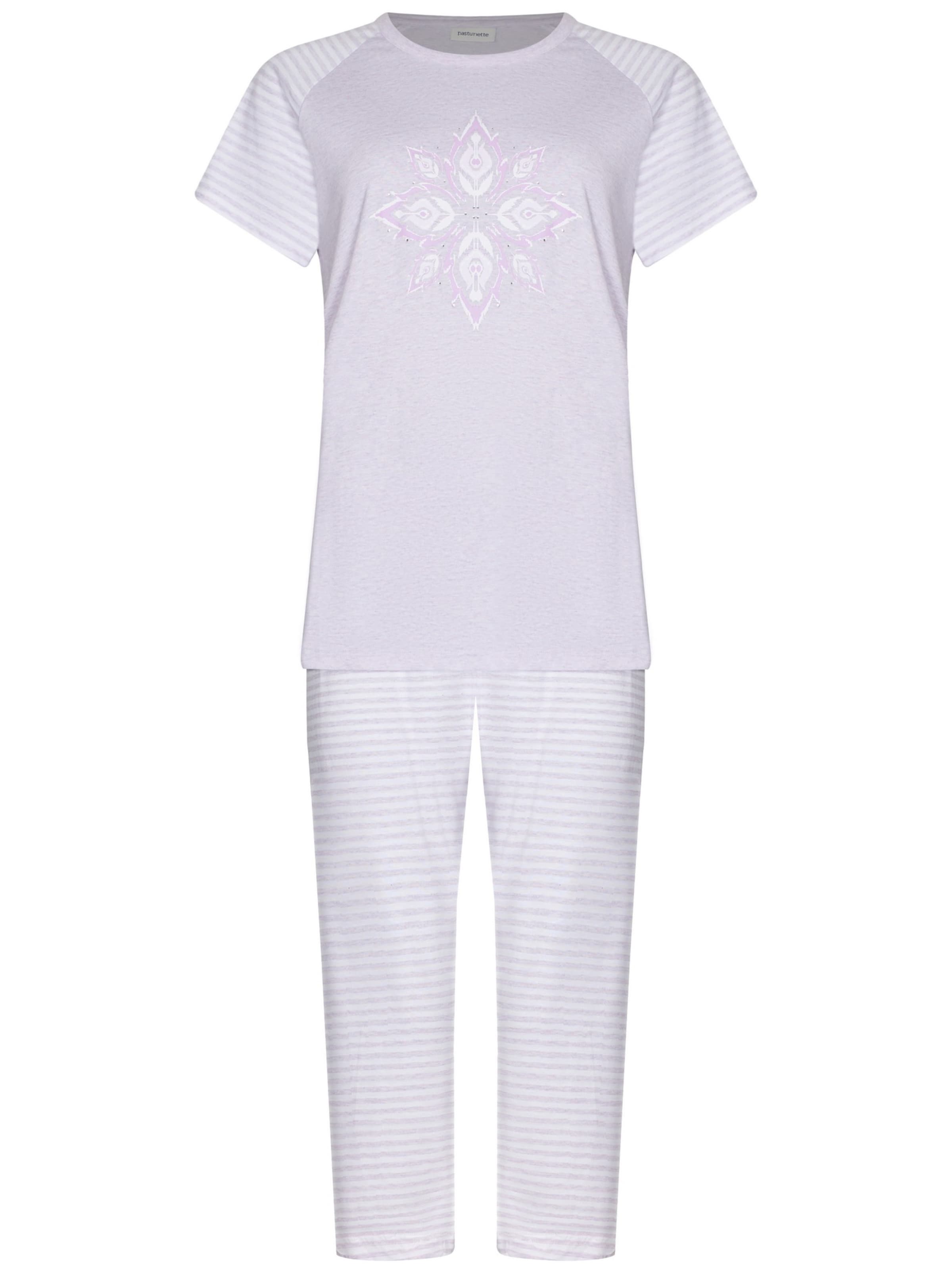 Pastunette Pajama in Purple: front