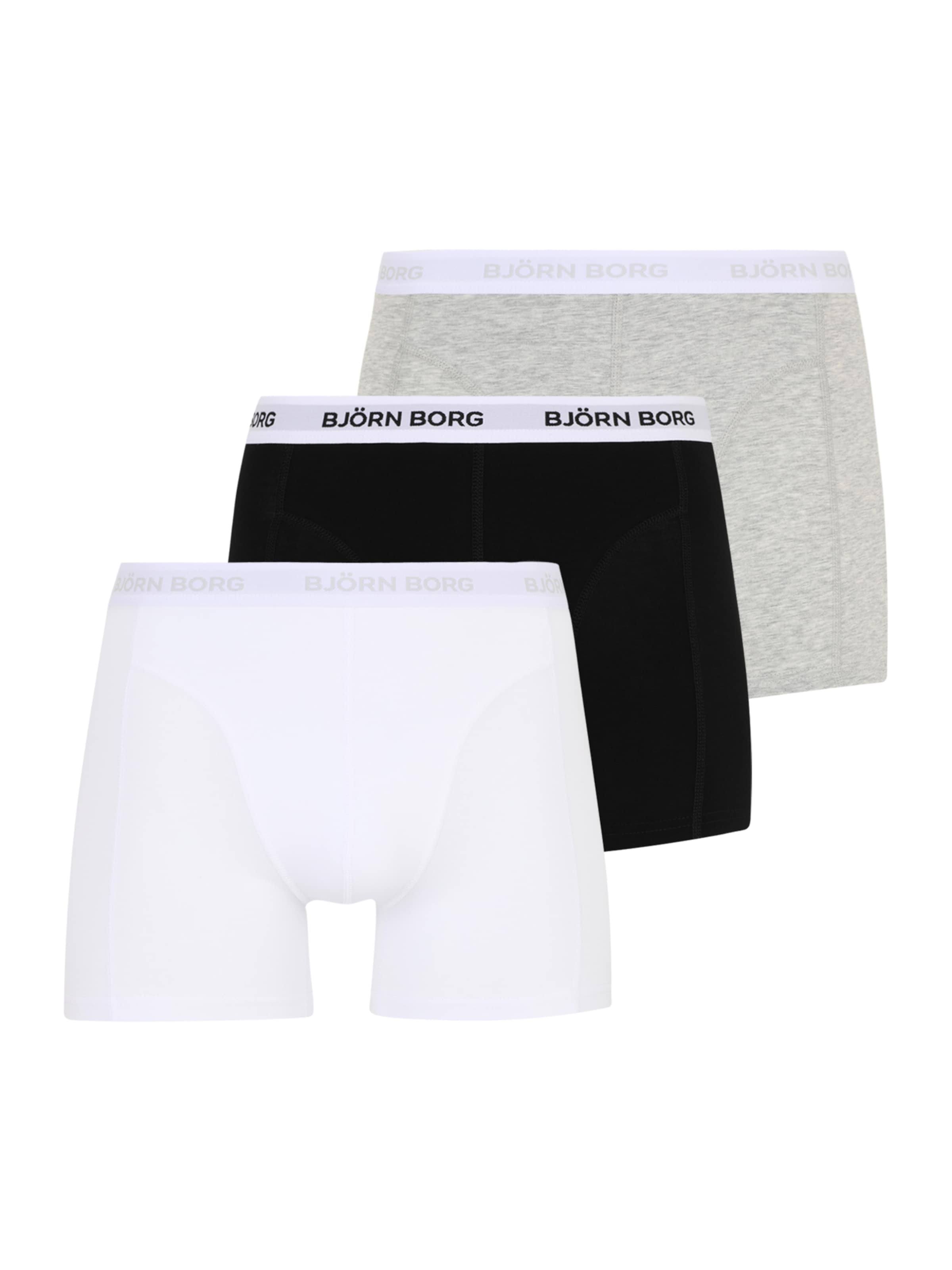 BJÖRN BORG Sports underpants in Grey: front