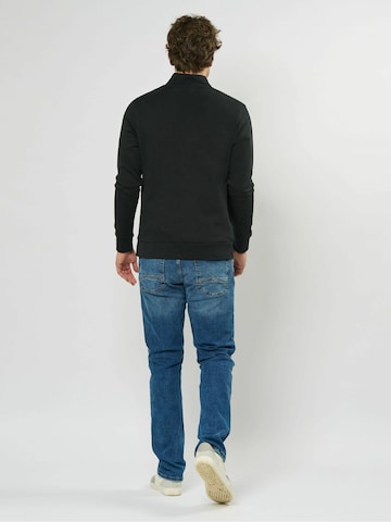 MCS Sweatjakke 'Jones' i sort