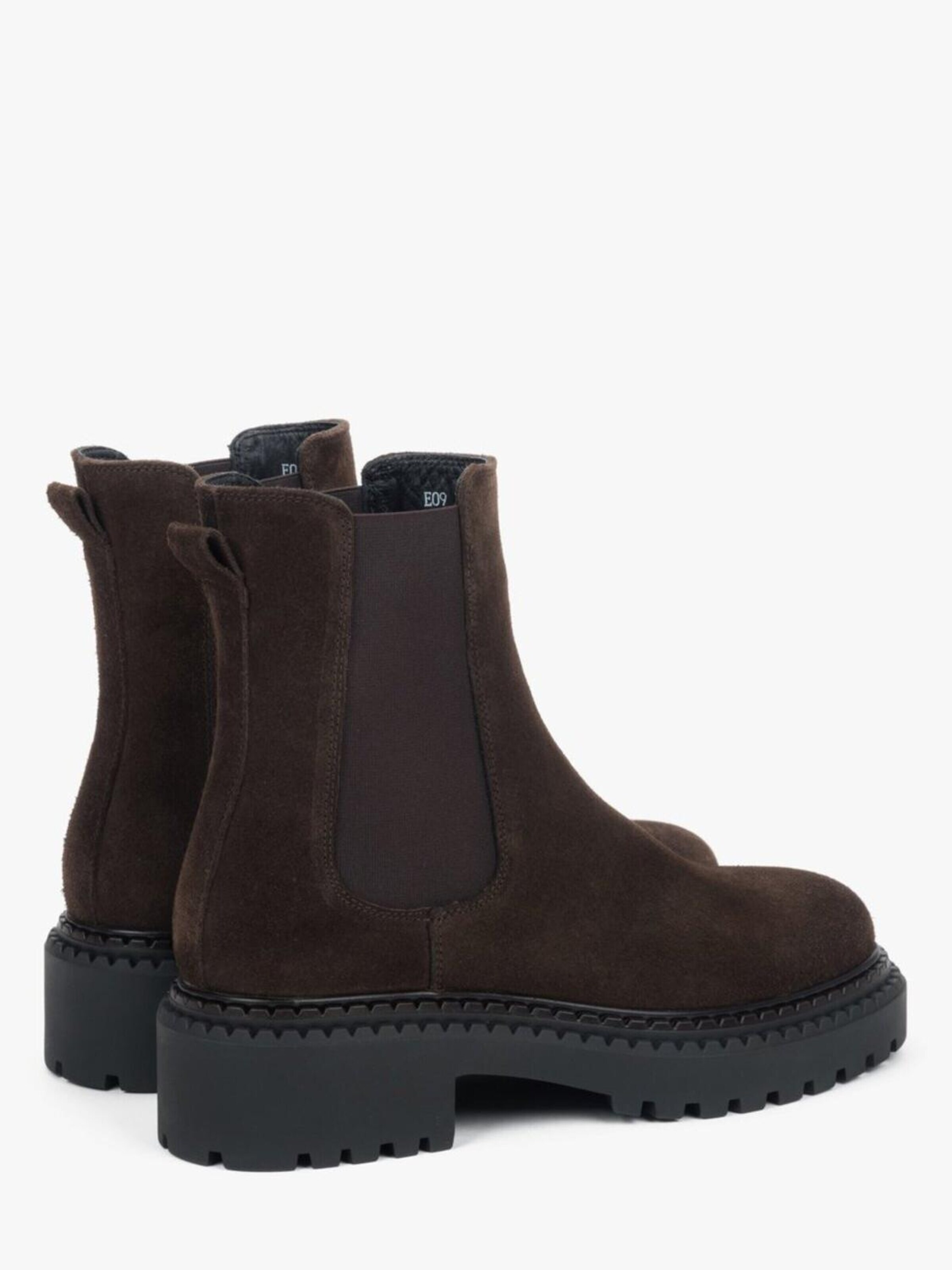 Estro Chelsea Boots '09-3806' i brun