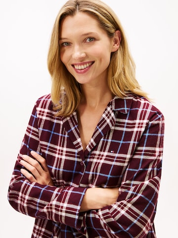 Tommy Hilfiger Underwear Pyjama 'Essential' in Rot