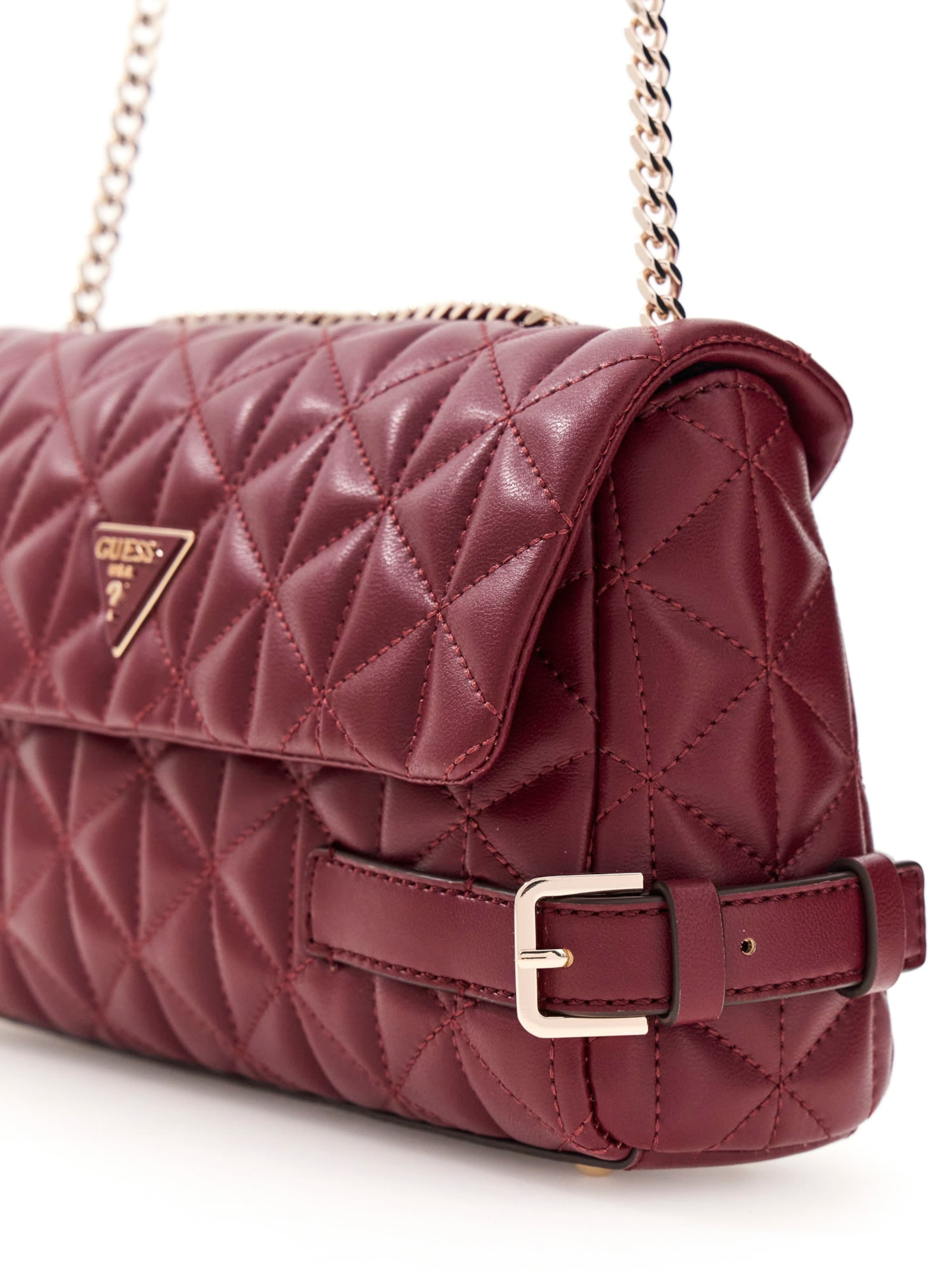 GUESS - Bolso de hombro 'PAISLEIGH' en rojo