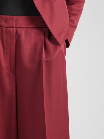 COMMA Wide Leg Hose in Rot