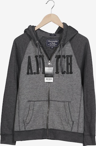 Abercrombie & Fitch Kapuzenpullover XS in Grau: Vorderseite