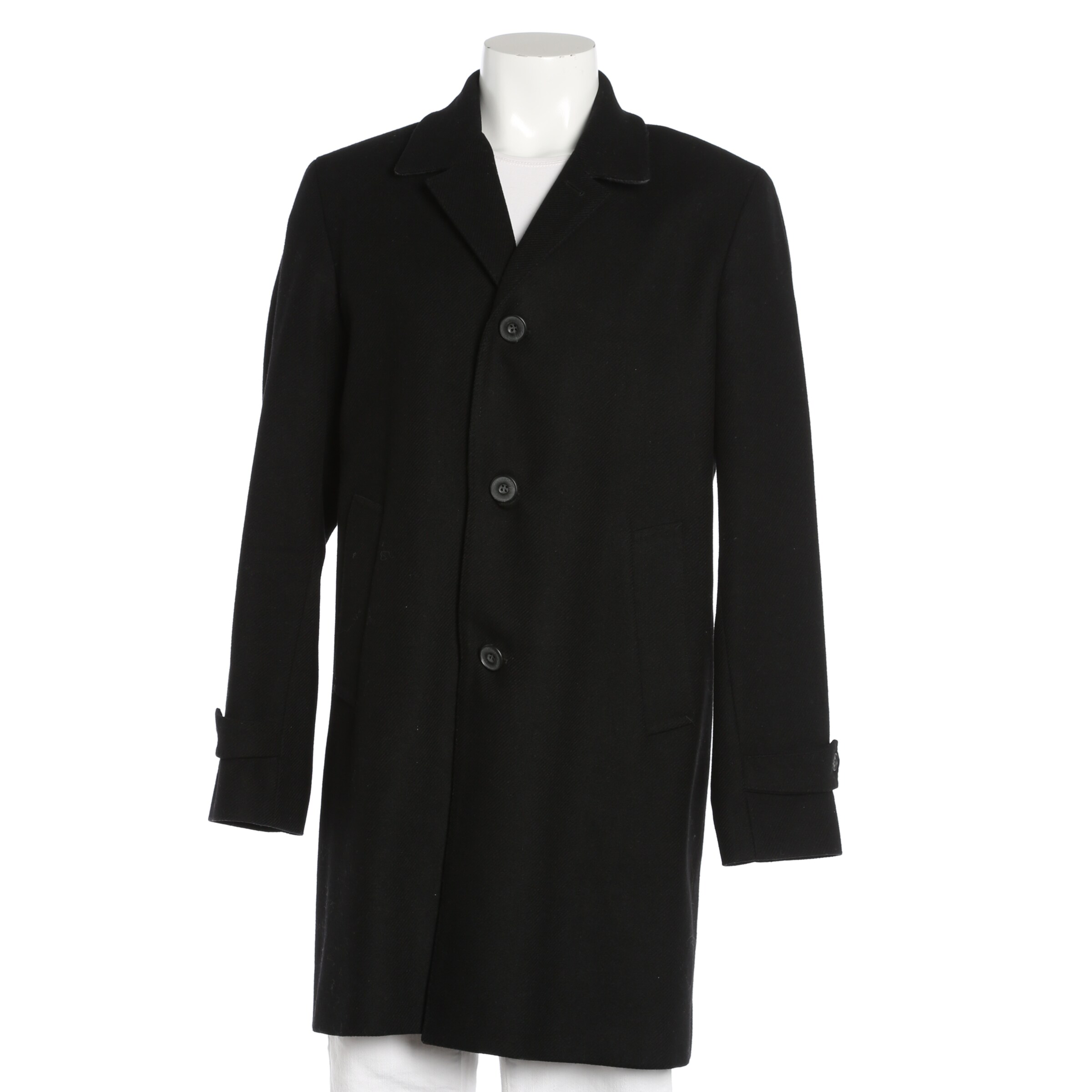 BURBERRY Jacket & Coat in XL in Black, Item view