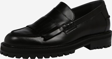 ANGULUS Classic Flats in Black: front