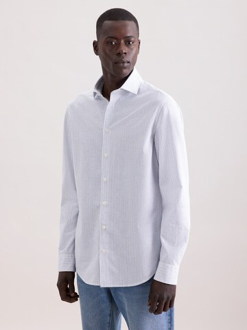 Coupe regular Chemise business SEIDENSTICKER en bleu