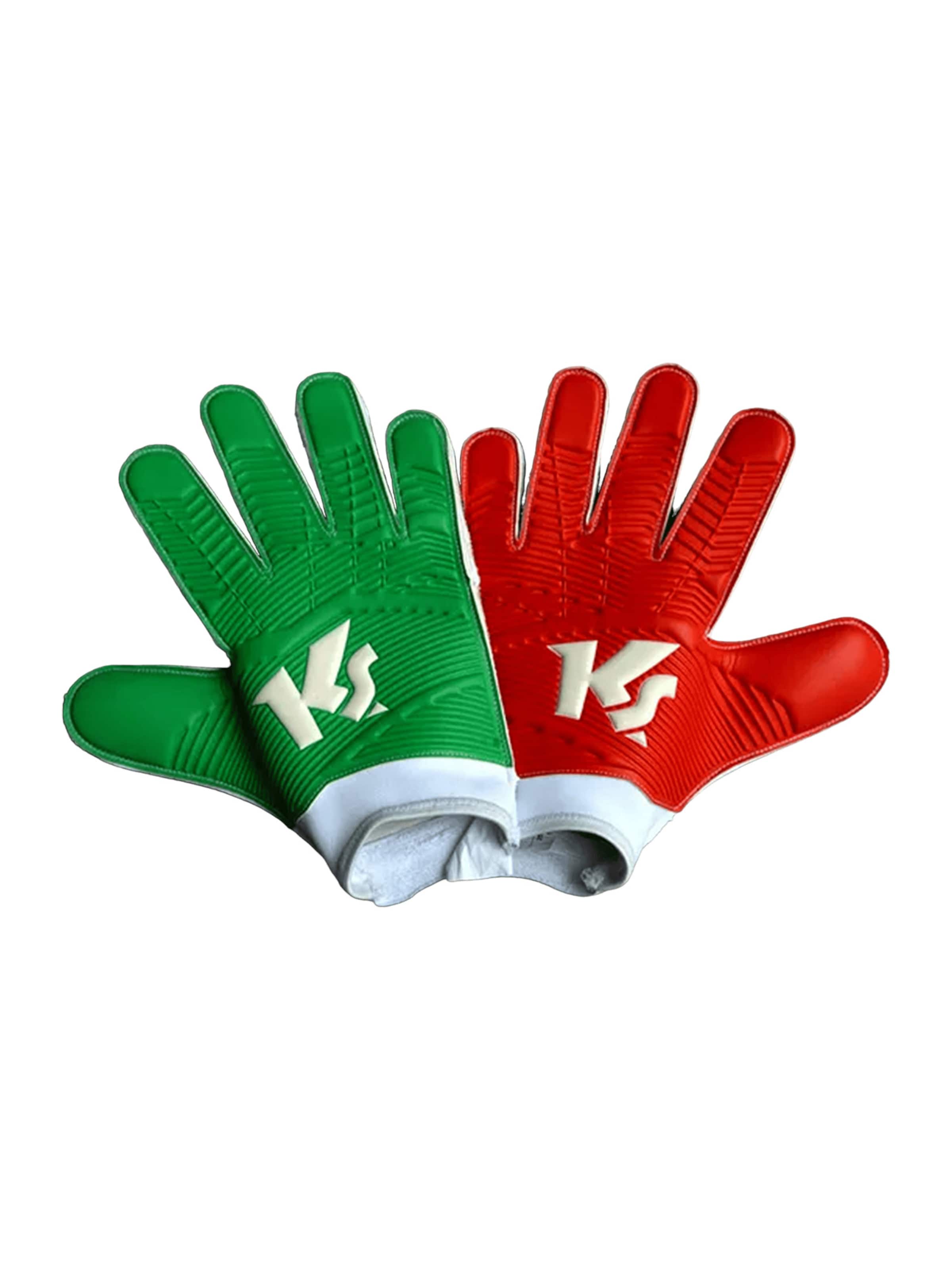 KEEPERsport Sporthandschuhe in Grün: Vorderseite