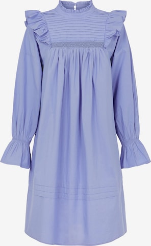 Y.A.S Košilové šaty 'Diane' – modrá: přední strana