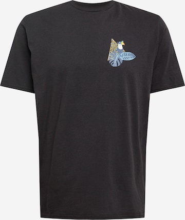 T-Shirt fonctionnel 'TOUCAN TROPICAL' OAKLEY en noir : devant
