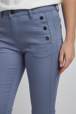 Fransa Slimfit Broek 'FRLOMAX 1' in Blauw