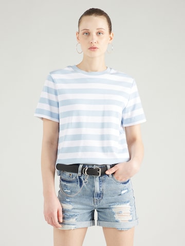 SELECTED FEMME - Camisa 'Essential' em azul: frente