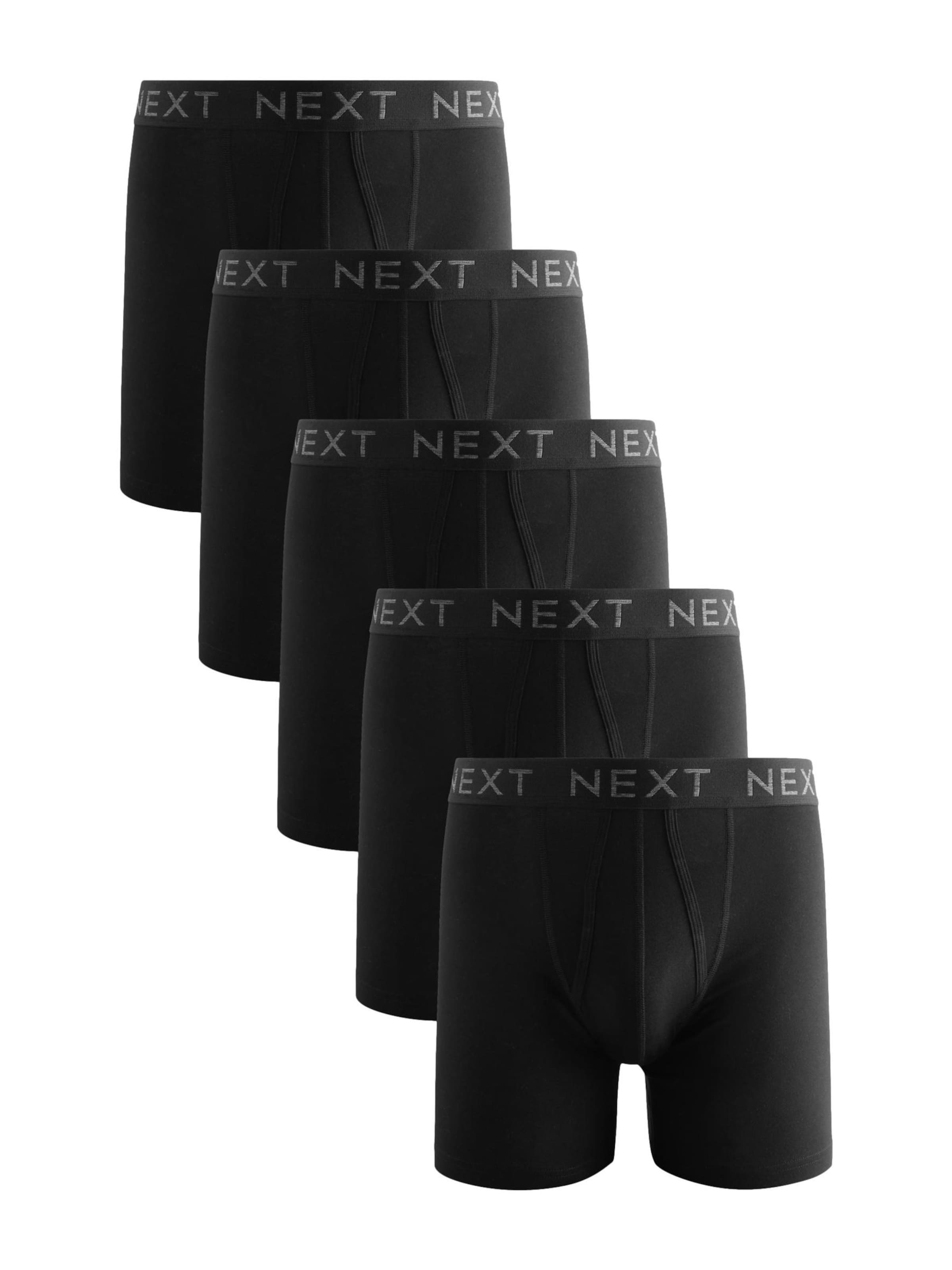 Next Boxerky – černá: přední strana