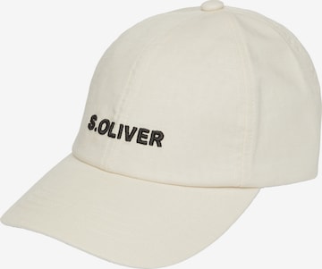 Casquette ' ' s.Oliver en beige : devant