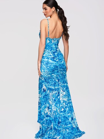 Ombre Abendkleid‌‌‌‌‌‌‌‌‌‌ in Blau